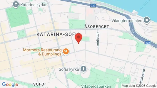 Lägenheter till salu i Södermalm - kort over placeringen
