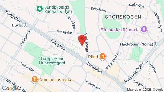 Lägenheter till salu i Sundbyberg - kort over placeringen