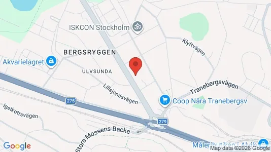 Lägenheter till salu i Västerort - kort over placeringen