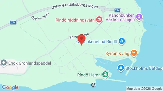 Lägenheter till salu i Vaxholm - kort over placeringen