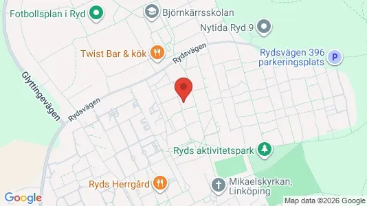 Lägenheter att hyra i Linköping - kort over placeringen