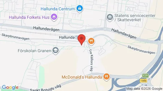 Lägenheter att hyra i Botkyrka - kort over placeringen