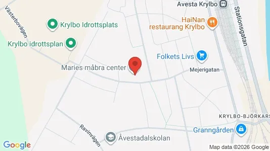 Lägenheter att hyra i Avesta - kort over placeringen