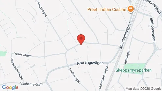 Lägenheter att hyra i Huddinge - kort over placeringen