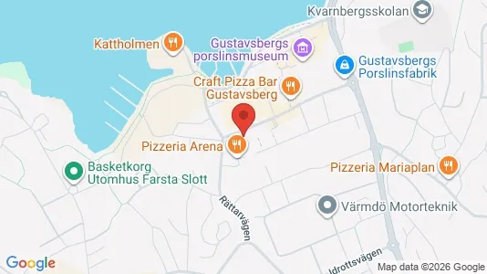 Lägenheter till salu i Värmdö - kort over placeringen