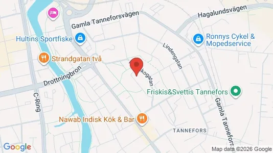 Lägenheter att hyra i Linköping - kort over placeringen