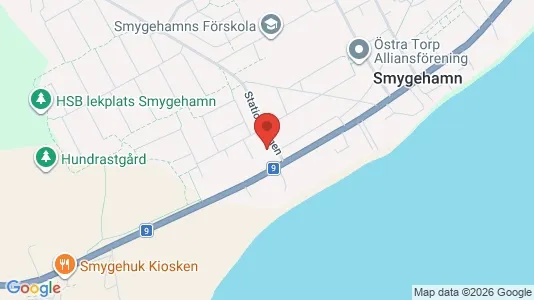 Lägenheter att hyra i Trelleborg - kort over placeringen