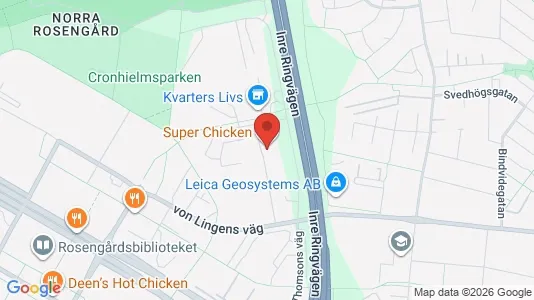 Lägenheter att hyra i Rosengård - kort over placeringen