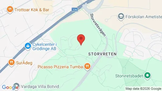 Lägenheter att hyra i Botkyrka - kort over placeringen