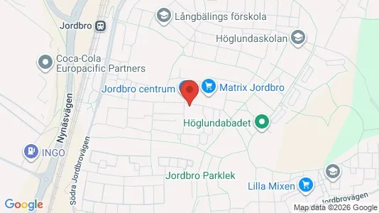 Lägenheter att hyra i Haninge - kort over placeringen