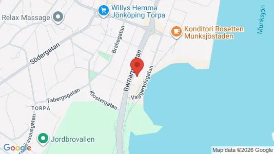 Lägenheter att hyra i Jönköping - kort over placeringen