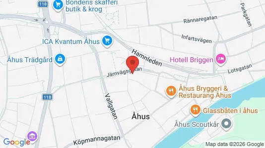 Lägenheter att hyra i Kristianstad - kort over placeringen