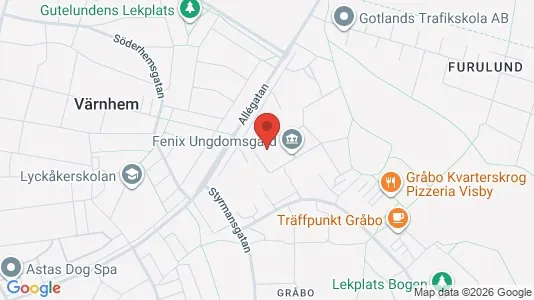 Lägenheter att hyra i Gotland - kort over placeringen