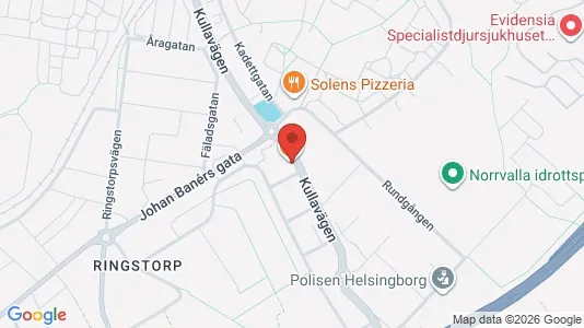 Lägenheter att hyra i Helsingborg - kort over placeringen