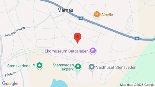 Lägenheter att hyra i Ludvika - kort over placeringen