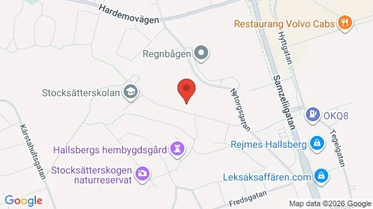 Lägenheter att hyra i Hallsberg - kort over placeringen