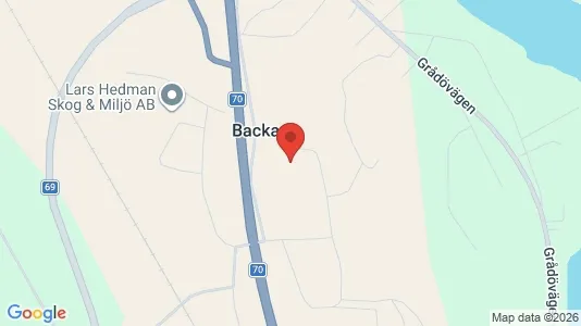 Lägenheter att hyra i Hedemora - kort over placeringen