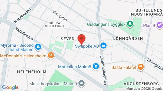 Lägenheter att hyra i Sofielund - kort over placeringen