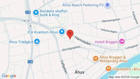 Lägenheter att hyra i Kristianstad - kort over placeringen