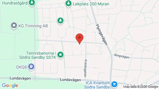 Lägenheter att hyra i Lund - kort over placeringen
