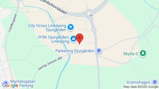 Lägenheter att hyra i Linköping - kort over placeringen