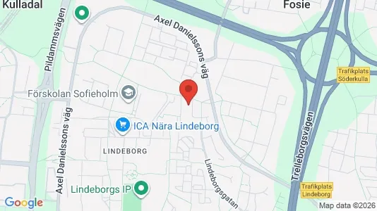 Bostadsrätter till salu i Fosie - kort over placeringen