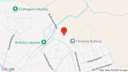 Lägenheter att hyra i Alingsås - kort over placeringen