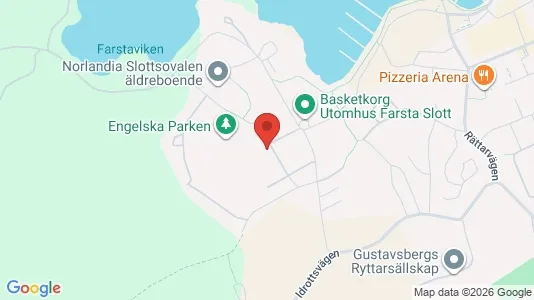 Lägenheter till salu i Värmdö - kort over placeringen