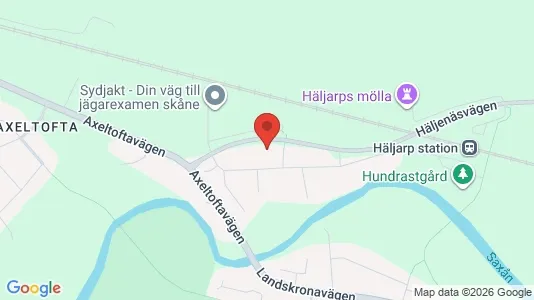 Bostadsrätter till salu i Landskrona - kort over placeringen