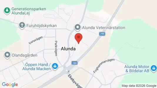 Lägenheter till salu i Östhammar - kort over placeringen
