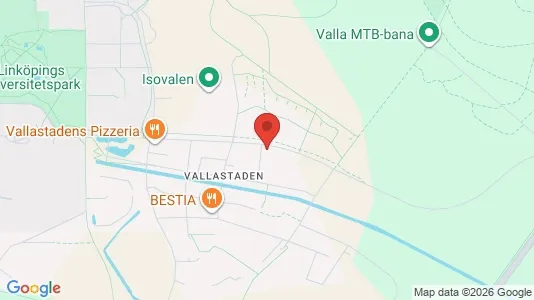 Lägenheter att hyra i Linköping - kort over placeringen
