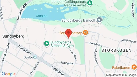 Lägenheter att hyra i Sundbyberg - kort over placeringen