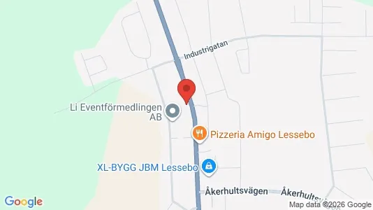 Lägenheter att hyra i Lessebo - kort over placeringen