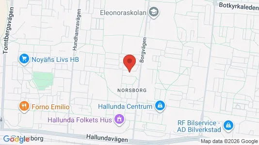 Lägenheter att hyra i Botkyrka - kort over placeringen