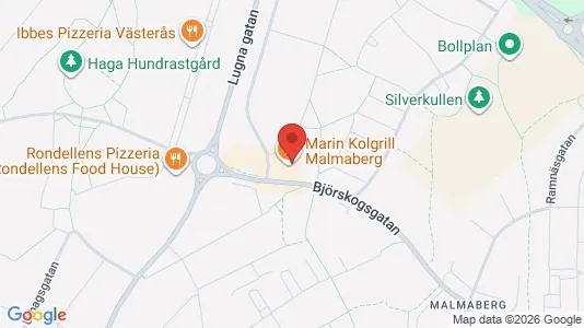 Lägenheter att hyra i Västerås - kort over placeringen