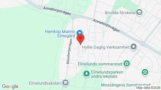 Lägenheter att hyra i Limhamn/Bunkeflo - kort over placeringen