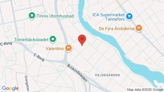Lägenheter att hyra i Linköping - kort over placeringen
