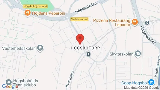 Lägenheter till salu i Askim-Frölunda-Högsbo - kort over placeringen