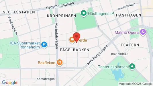 Lägenheter till salu i Malmö Centrum - kort over placeringen