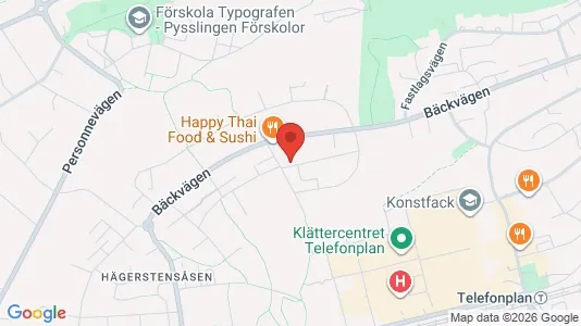 Lägenheter till salu i Söderort - kort over placeringen