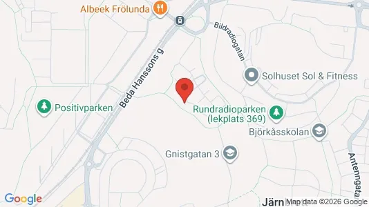Lägenheter till salu i Askim-Frölunda-Högsbo - kort over placeringen
