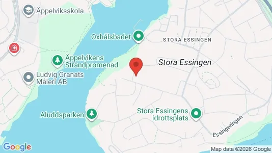 Lägenheter att hyra i Kungsholmen - kort over placeringen