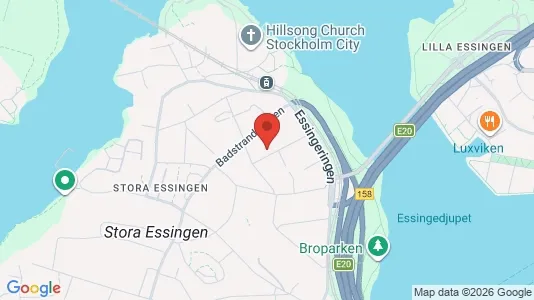 Lägenheter att hyra i Kungsholmen - kort over placeringen