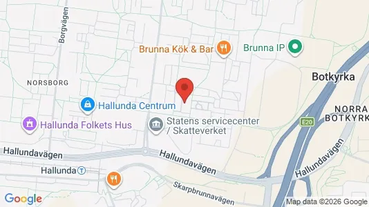 Lägenheter att hyra i Botkyrka - kort over placeringen
