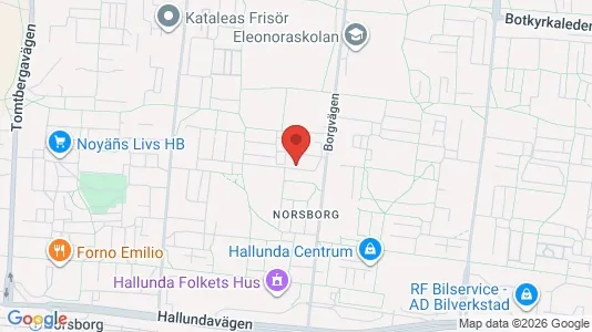 Lägenheter att hyra i Botkyrka - kort over placeringen