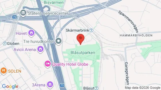 Lägenheter att hyra i Söderort - kort over placeringen