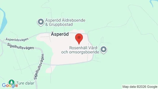 Lägenheter till salu i Uddevalla - kort over placeringen