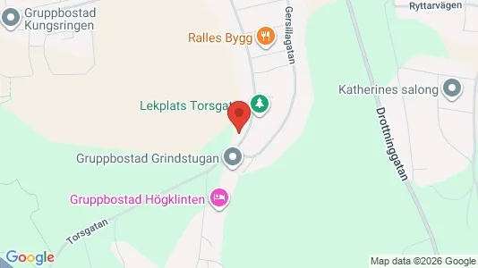 Lägenheter till salu i Kungsör - kort over placeringen