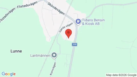 Lägenheter att hyra i Skövde - kort over placeringen