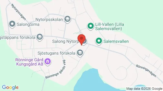 Lägenheter att hyra i Salem - kort over placeringen